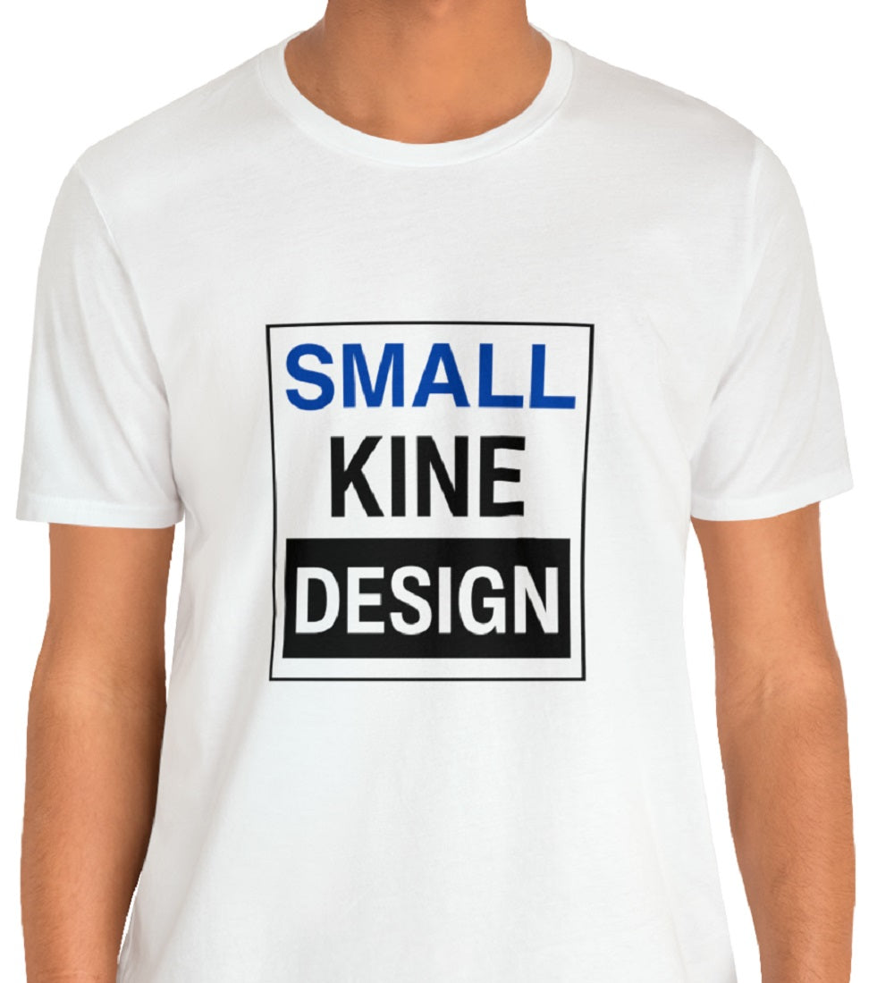 Logo "Small Kine Design" Unisex Jersey Short Sleeve Tee
