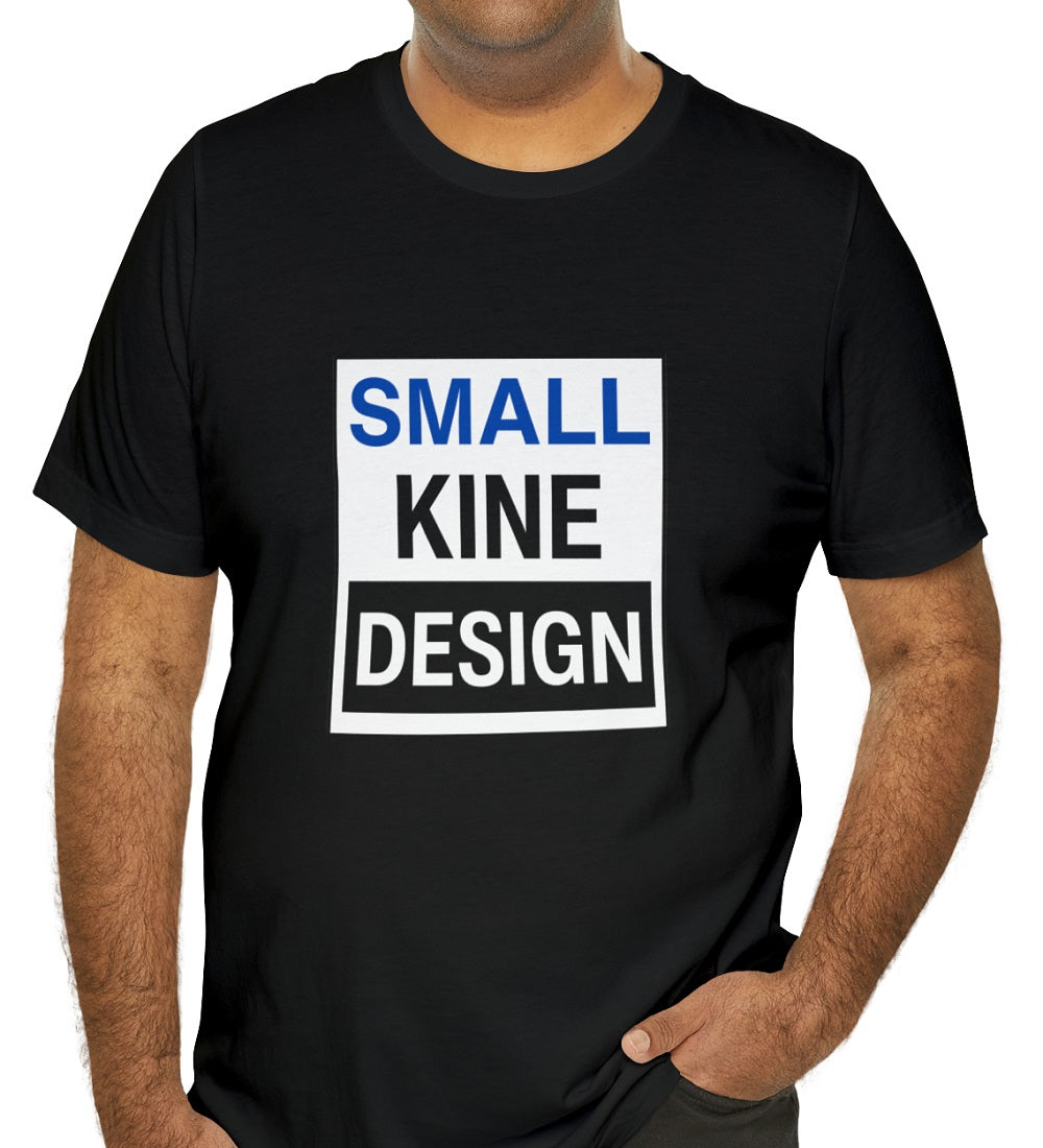 Logo "Small Kine Design" Unisex Jersey Short Sleeve Tee